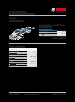 Кутові шліфувальні машини Bosch GWS 24-180 LVI