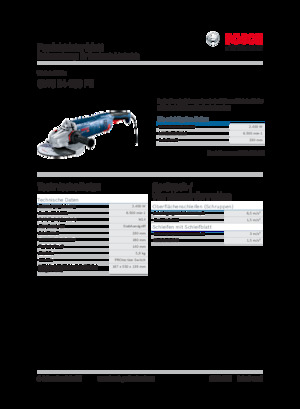 Кутові шліфувальні машини Bosch GWS 24-230 PZ