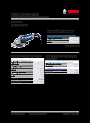 Кутові шліфувальні машини Bosch GWS 24-230 PZ