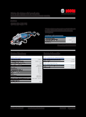 Кутові шліфувальні машини Bosch GWS 30-180 PB