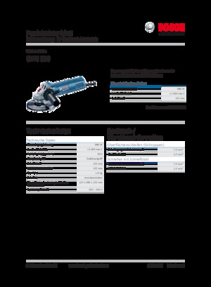 Кутові шліфувальні машини Bosch GWS 880