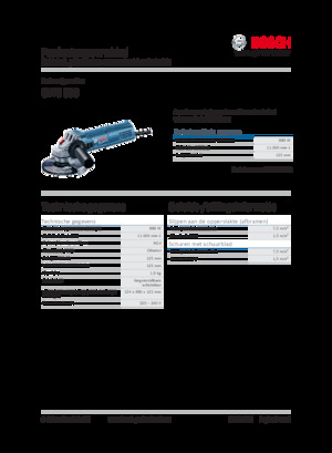 Кутові шліфувальні машини Bosch GWS 880