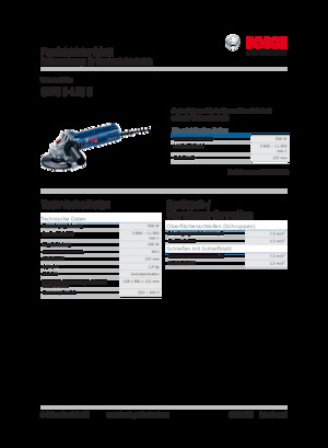 Кутові шліфувальні машини Bosch GWS 9-125 S