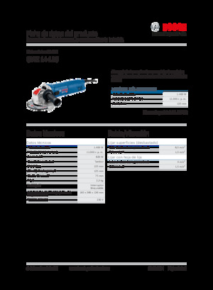 Кутові шліфувальні машини Bosch GWX 14-125