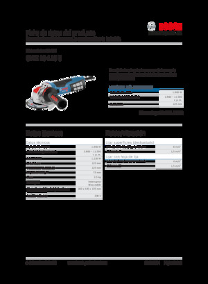 Кутові шліфувальні машини Bosch GWX 19-125 S