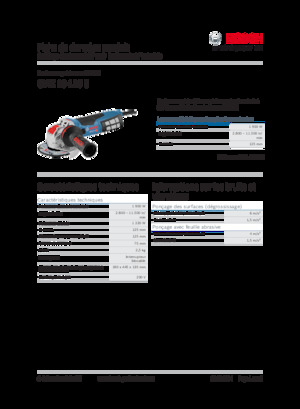 Кутові шліфувальні машини Bosch GWX 19-125 S