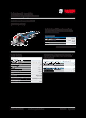 Кутові шліфувальні машини Bosch GWX 19-125 S