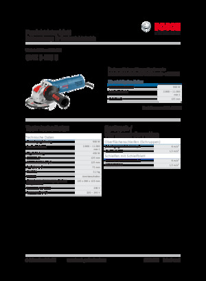 Кутові шліфувальні машини Bosch GWX 9-125 S