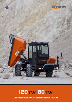 Шарнірні самоскиди D´AVINO 120 TW