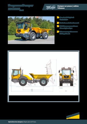Шарнірні самоскиди Bergmann 3012DSK Plus