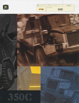 Шарнірні самоскиди John Deere Construction 350C