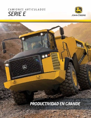 Шарнірні самоскиди John Deere Construction 460E