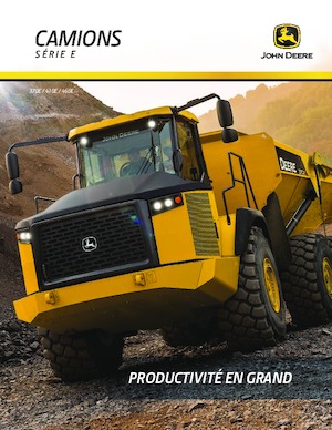 Шарнірні самоскиди John Deere Construction 460E