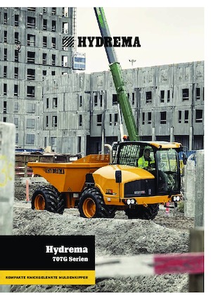 Шарнірні самоскиди Hydrema 707G