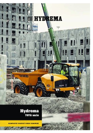 Шарнірні самоскиди Hydrema 707G