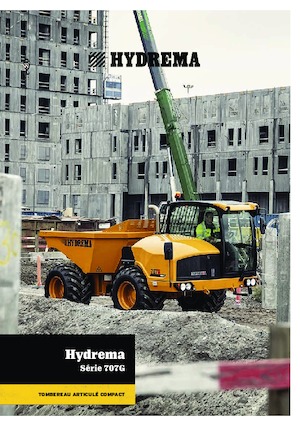 Шарнірні самоскиди Hydrema 707G