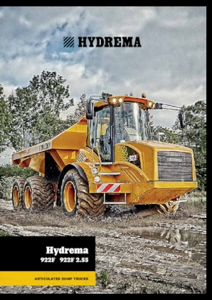 Шарнірні самоскиди Hydrema 922F