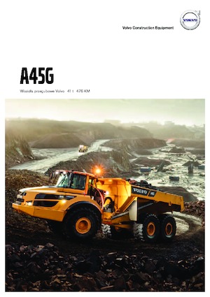 Шарнірні самоскиди Volvo A45G