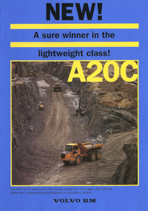 Шарнірні самоскиди Volvo A20C