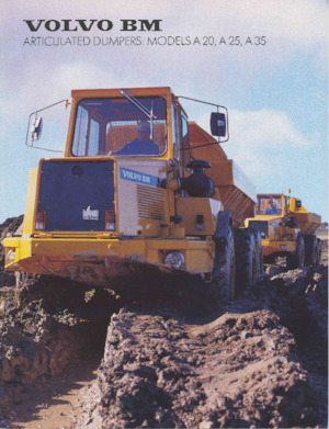 Шарнірні самоскиди Volvo A25