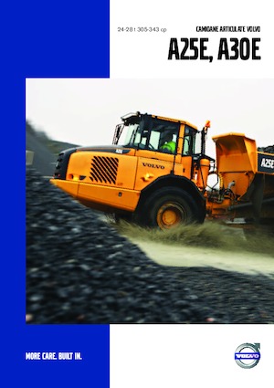 Шарнірні самоскиди Volvo A30E 6x6