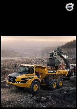 Шарнірні самоскиди Volvo A30G