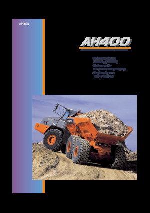 Шарнірні самоскиди Hitachi AH400