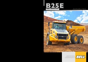 Шарнірні самоскиди Bell B25E 6x4 Supertruck
