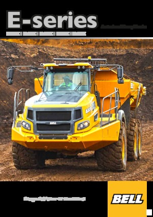 Шарнірні самоскиди Bell B60E