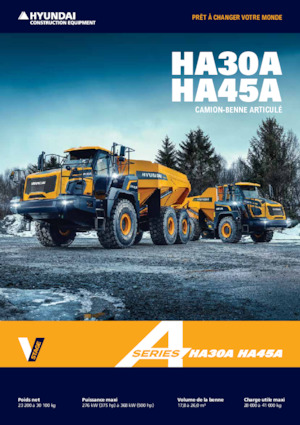 Шарнірні самоскиди Hyundai HA45A