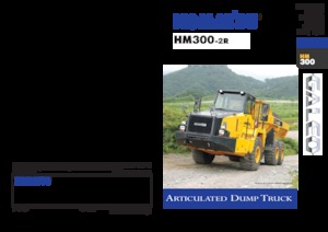 Шарнірні самоскиди Komatsu HM300-2R