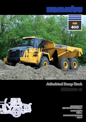 Шарнірні самоскиди Komatsu HM400-3