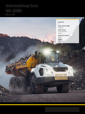 Шарнірні самоскиди Liebherr TA 230 Litronic