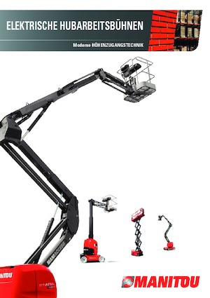 Колісні підйомники з шарнірною стрілою Manitou 150 AETJ C