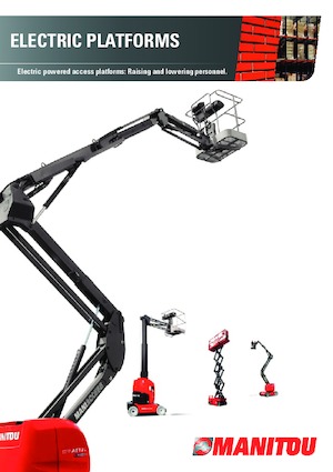 Колісні підйомники з шарнірною стрілою Manitou 150 AETJ C
