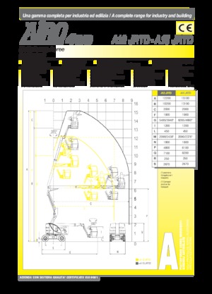 Колісні підйомники з шарнірною стрілою AIRO A15 JRTD