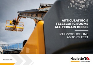 Колісні підйомники з шарнірною стрілою Haulotte HA61 RTJ O 