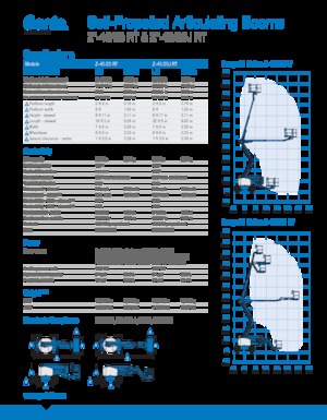 Колісні підйомники з шарнірною стрілою Genie Z-45/25 J RT