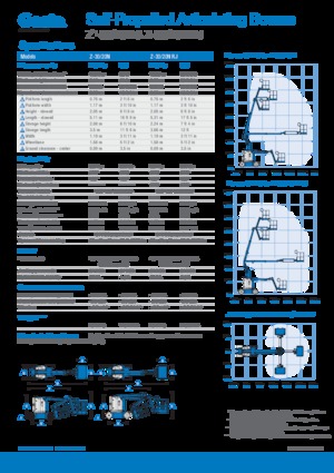Колісні підйомники з шарнірною стрілою Genie Z-30/20N RJ