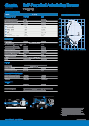 Колісні підйомники з шарнірною стрілою Genie Z-33/18