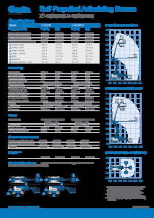 Колісні підйомники з шарнірною стрілою Genie Z-40/23N