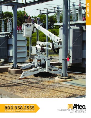 Причіпні підйомники з шарнірною стрілою Altec AT40GW