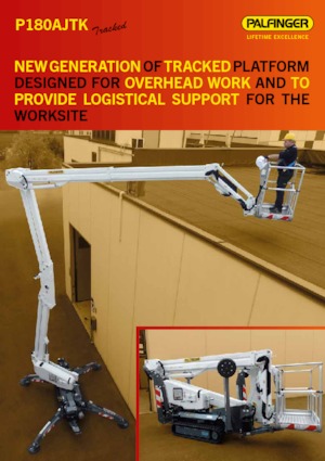 Автовишки з телескопічною стрілою Palfinger P 180 AJTK