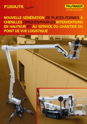 Автовишки з телескопічною стрілою Palfinger P 180 AJTK