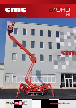Гусеничні підйомники з шарнірною стрілою CMC S19HD