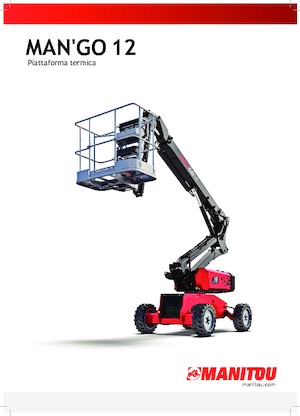 Колісні підйомники з шарнірною стрілою Manitou ManGo 12