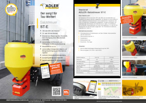 Навісні розкидачі Adler ST-E 200