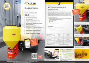 Навісні розкидачі Adler ST-E 200