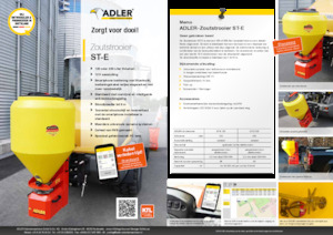 Навісні розкидачі Adler ST-E 200
