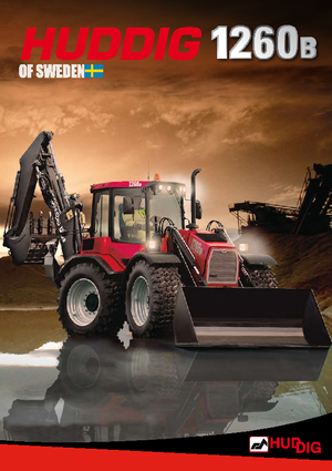 Екскаватор-навантажувач Huddig 1260 B
